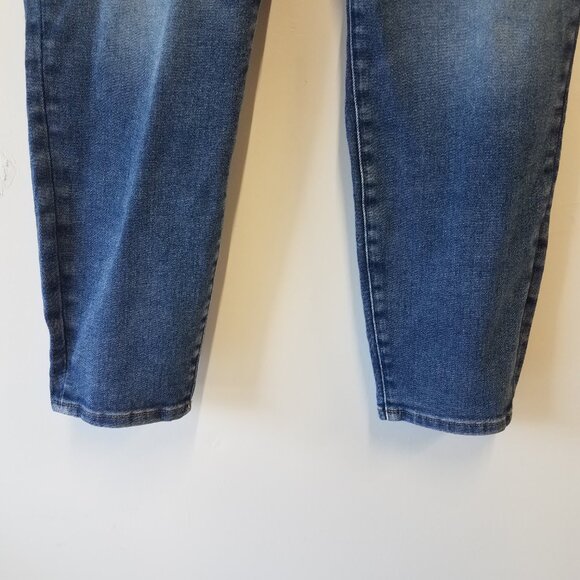 Good American Jeans 16 Good Waisted Skinny Cropped GWCSBP941T Indigo326 Denim - Picture 3 of 11